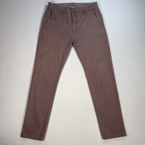 Levi's XX Chino Pants Men's 31x28* Dusty Pink Brown Slim Taper Stretch